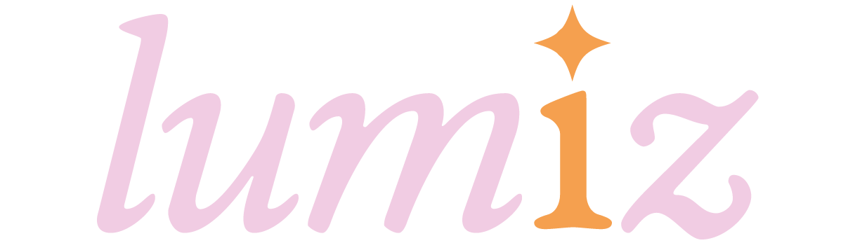 Logo-Lumiz-Bijoux uniques et colorés en argile polymère et en acier inxoydable